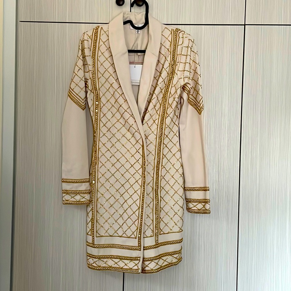 Embellished blazer dress - Brand new